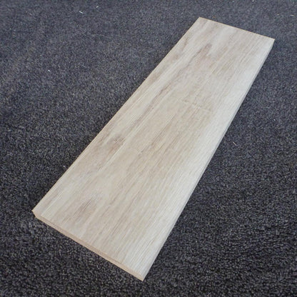 ホワイトオーク　板目　450×18×140　（仕上げ加工済み商品）
