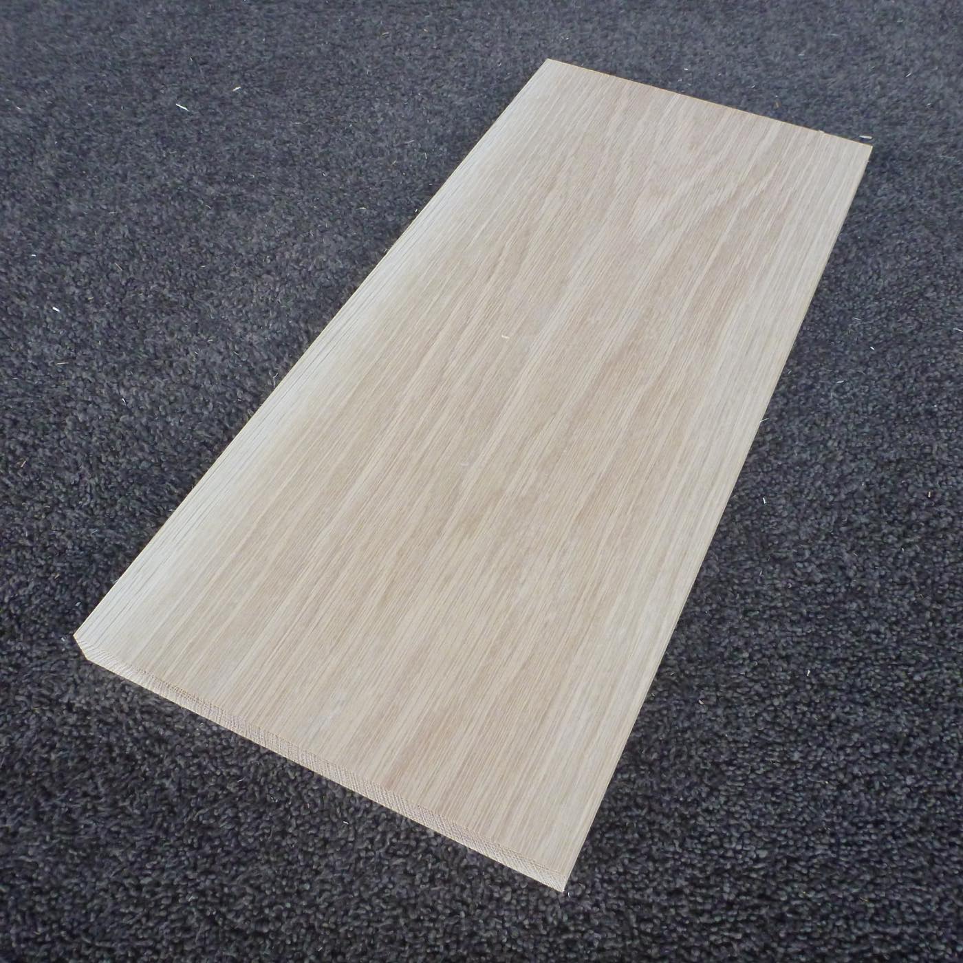 ホワイトオーク　板目　450×18×200　（仕上げ加工済み商品）