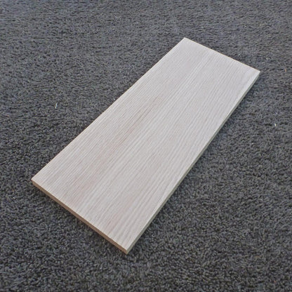 レッドオーク　柾目　300×12×120　（仕上げ加工済み商品）